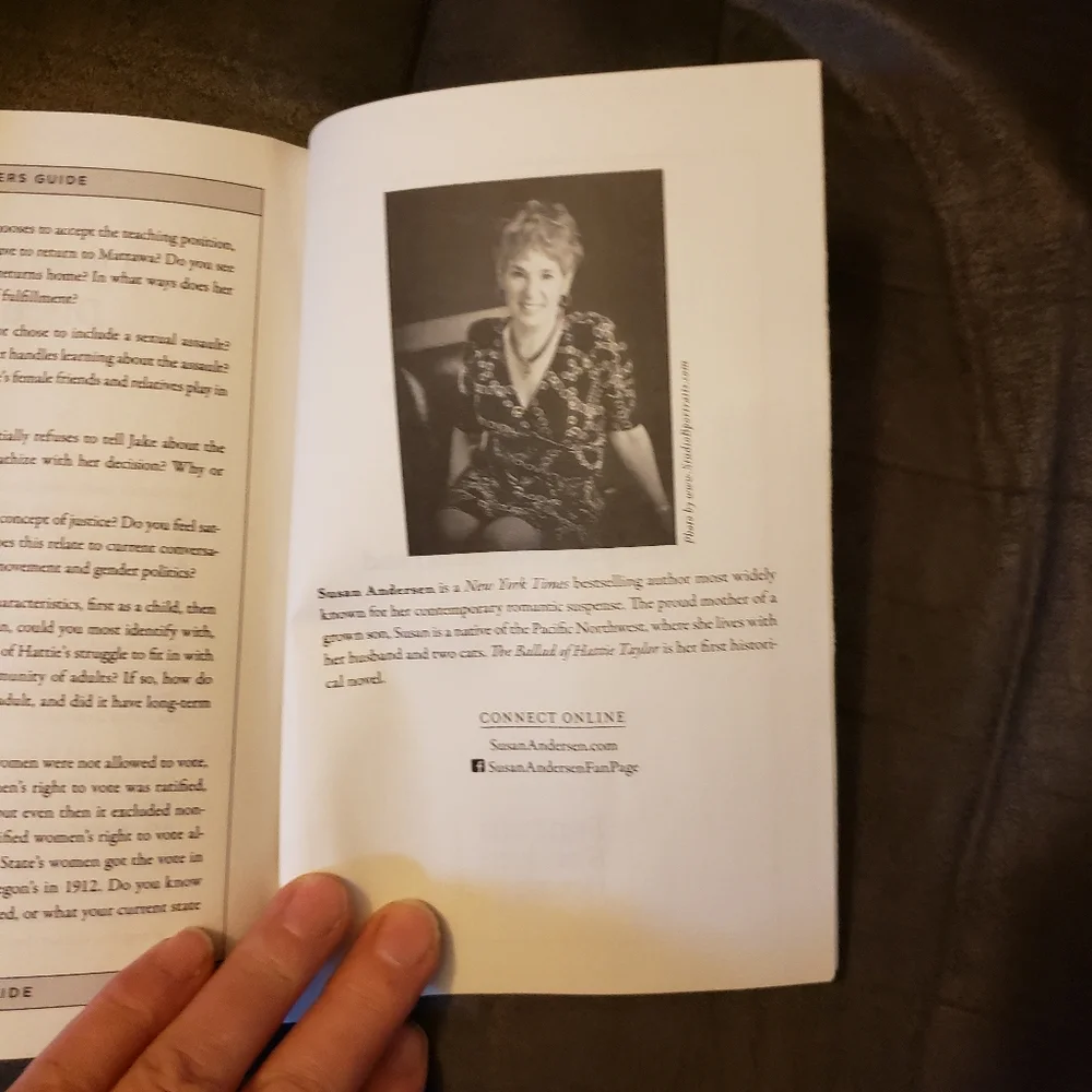 The Ballard of Hattie Taylor by Susan Andersen ‎ Paperback